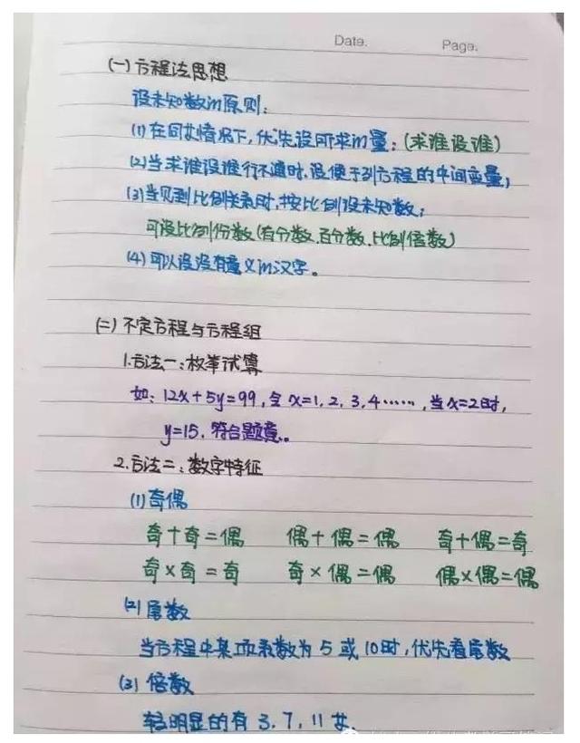 行測(cè)公式記不住？學(xué)霸幾張筆記就搞定了！