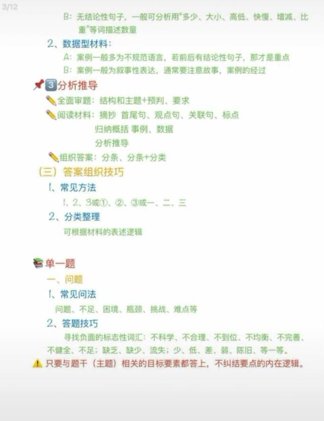 申論答題技巧！看完讓你少走很多彎路