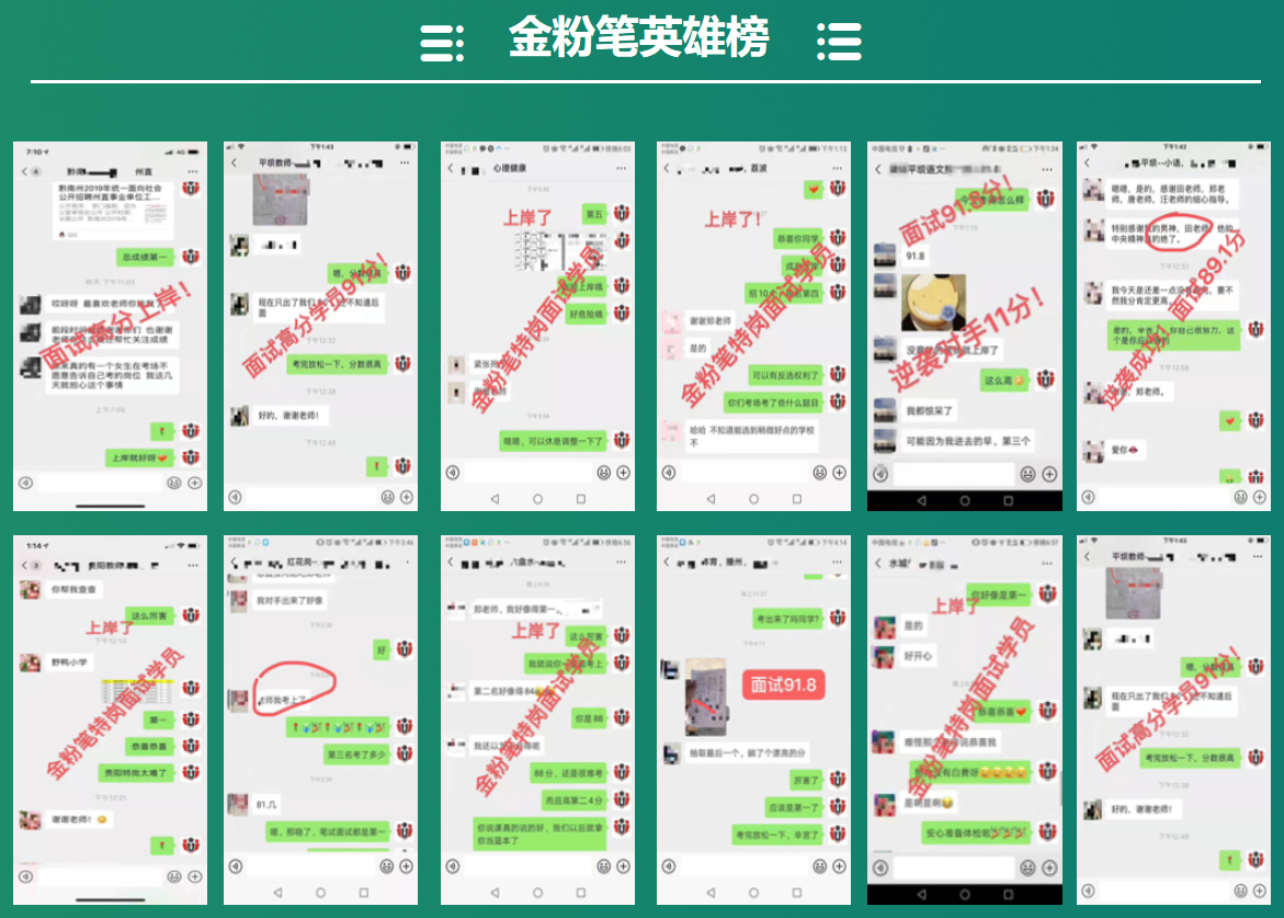 貴陽(yáng)中小學(xué)、幼兒教師招聘成功上岸學(xué)員