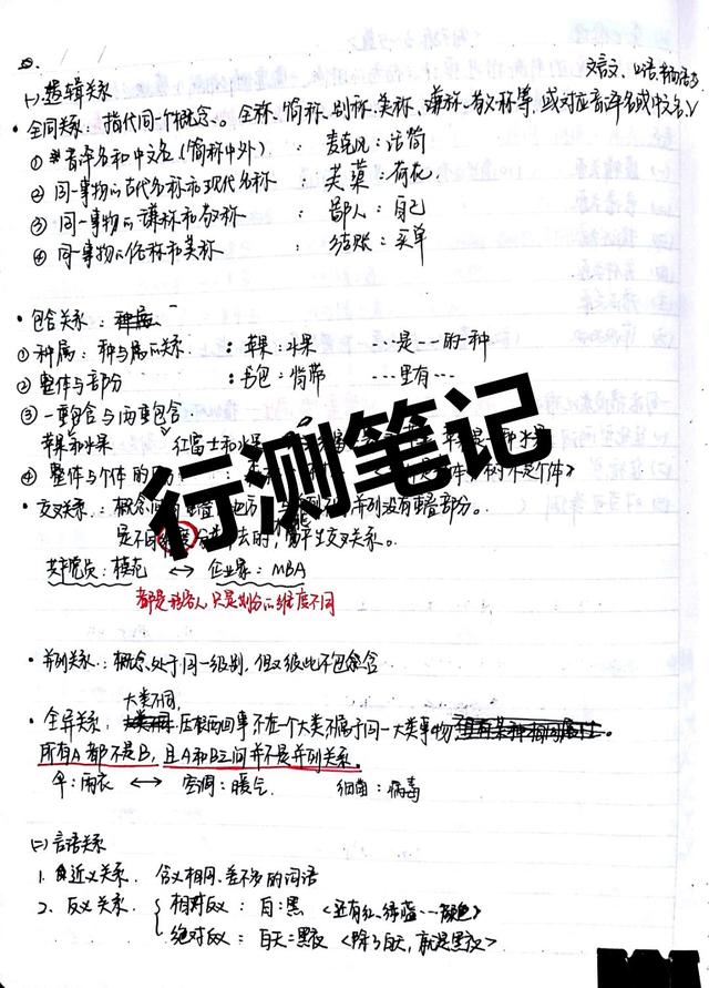 2020國考省考公考筆記，分享上岸大神如何總結(jié)歸納